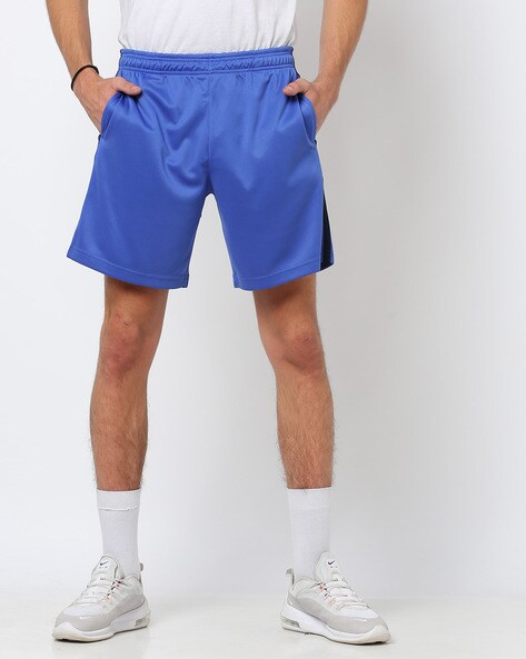 reebok blue shorts