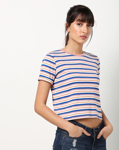 Buy Multicoloured Tops for Women by Teamspirit Online