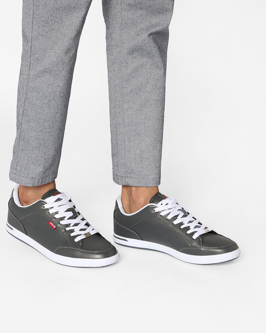 Buy Steel Grey Casual Shoes for Men by LEVIS Online 