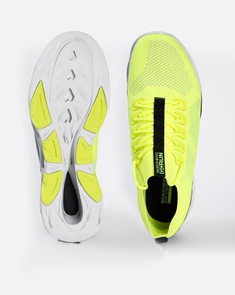 Skechers go run clearance neon