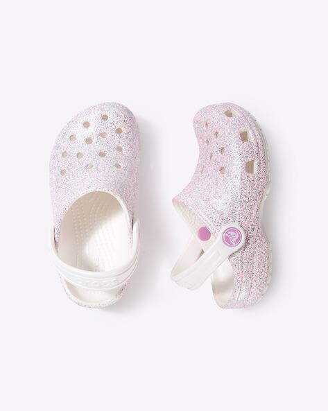 off white crocs custom
