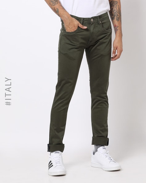 men's straight fit chinos