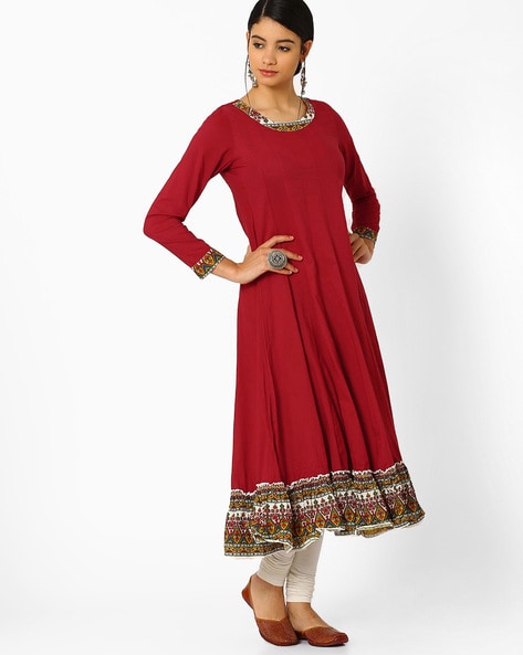 Salwar Kameez: Readymade Salwar Suits Online Shopping | G3Fashion | Red  anarkali suits, Simple kurti designs, Red anarkali
