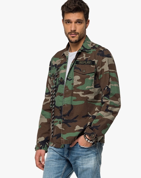 Replay 2025 camouflage jacket