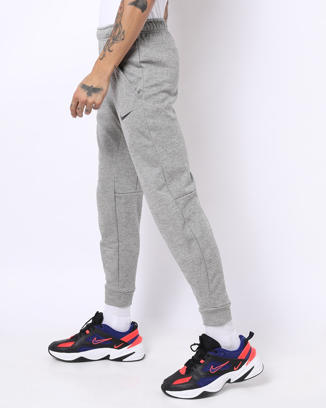 nike grey track pants