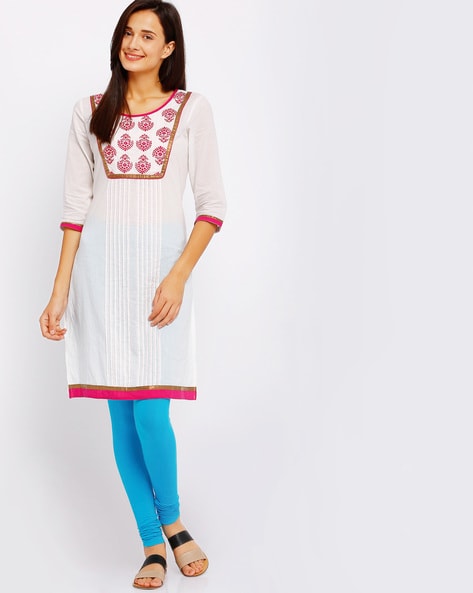 Ladies Sky Blue Churidar Leggings, Casual Wear at Rs 150 in Noida