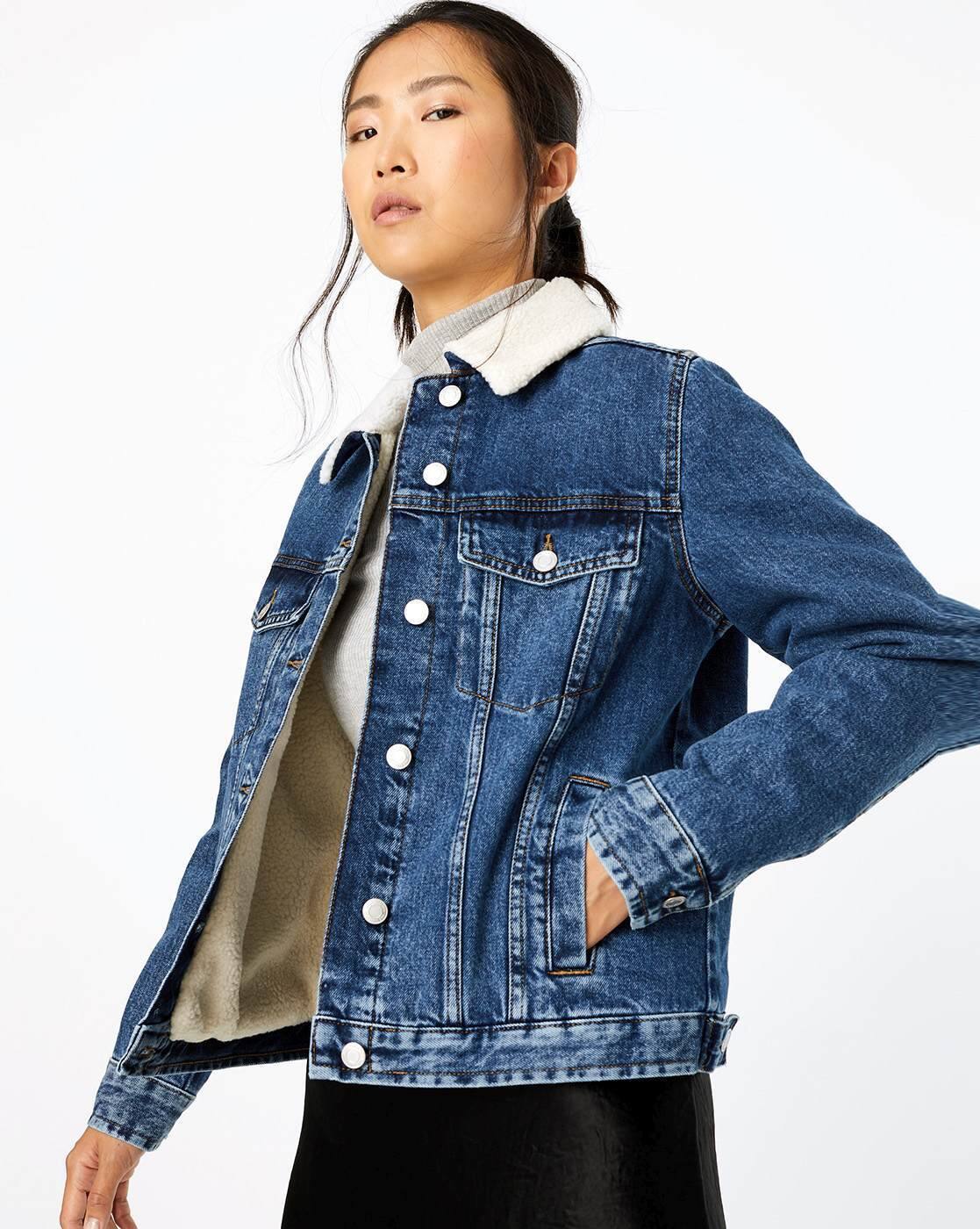 marks and spencer jean jacket