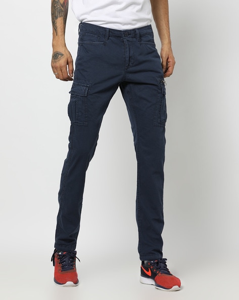Buy AllOver Print Slim Fit Joggers Online at Best Prices in India   JioMart