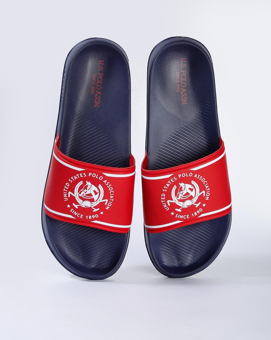 men polo slides