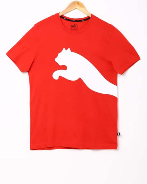 puma red t shirt