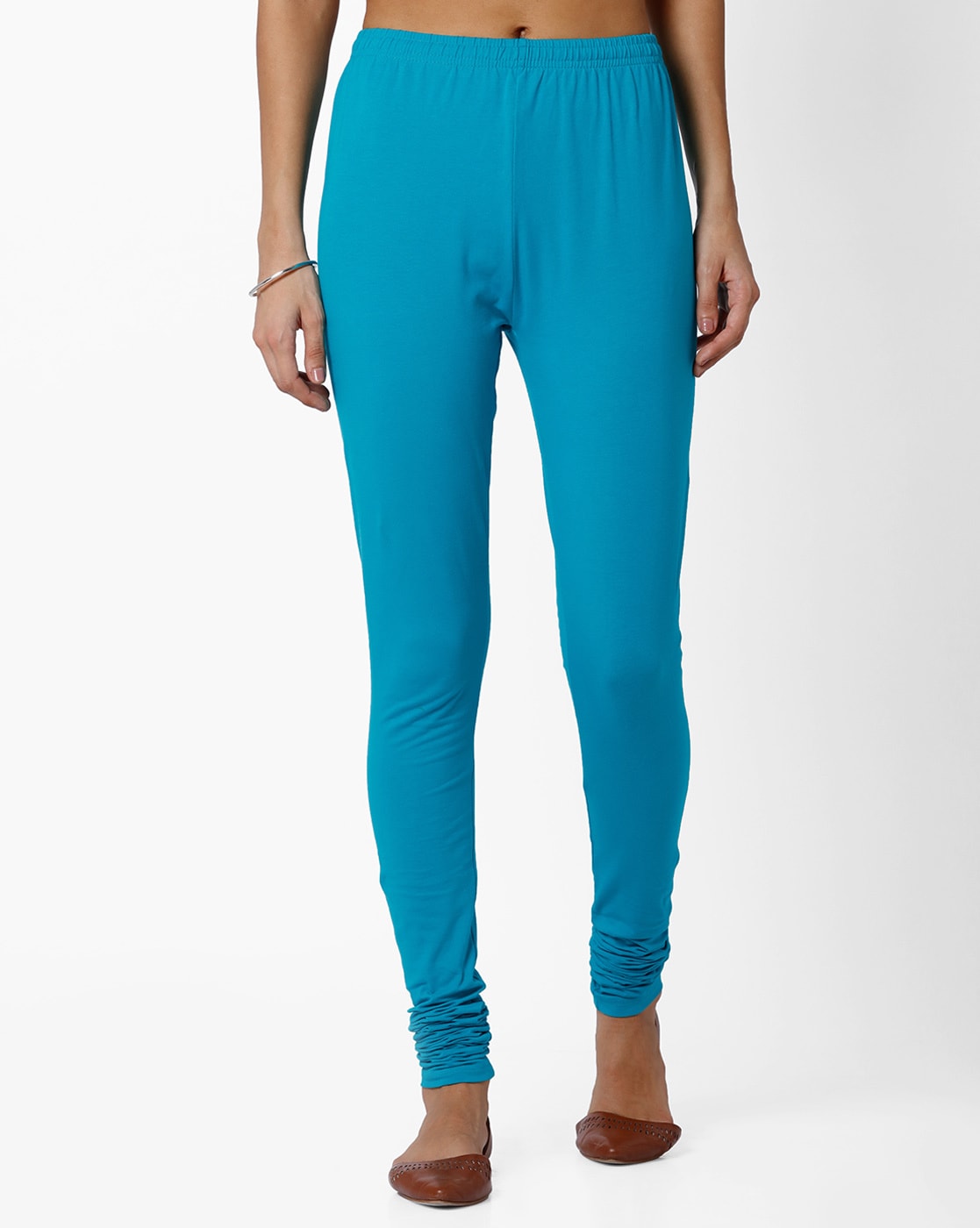 Buy Turquoise Blue Leggings for Women by AVAASA MIX N' MATCH Online