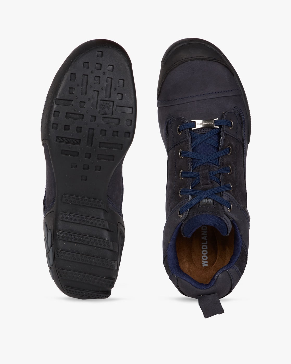 woodland navy blue sneakers