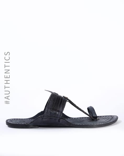 Buy Black Sandals for Men by Indie Picks Online