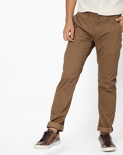 Buy MUFTI Slim Fit Men Grey Trousers Online at Best Prices in India |  Flipkart.com