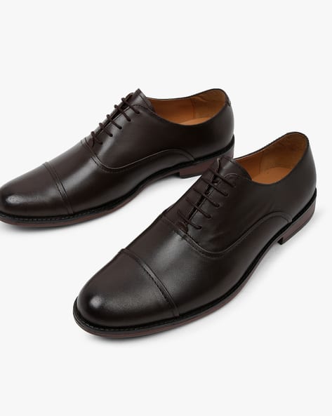Buy Brown Formal Shoes for Men by NOBLE CURVE Online