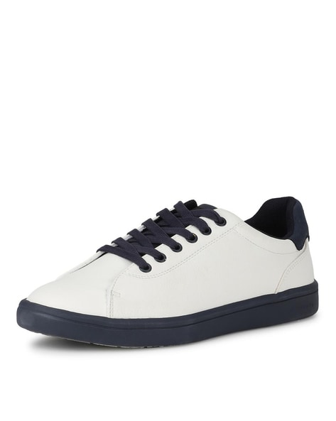 Buy Men Blue Lace Up Shoes Online - 167335 | Louis Philippe