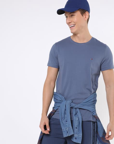 tommy hilfiger baseball t shirt