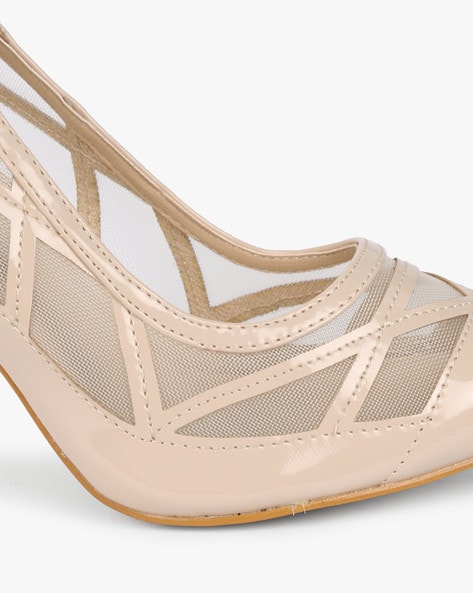 Buy Beige Heeled Shoes for Women by AJIO Online