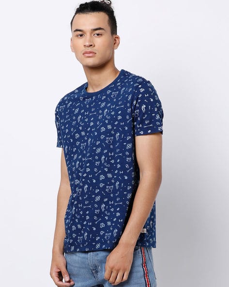 Printed Crew-Neck T-shirt