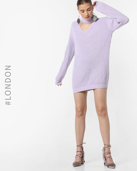 Buy Purple Sweaters Cardigans for Women by Glamorous Online