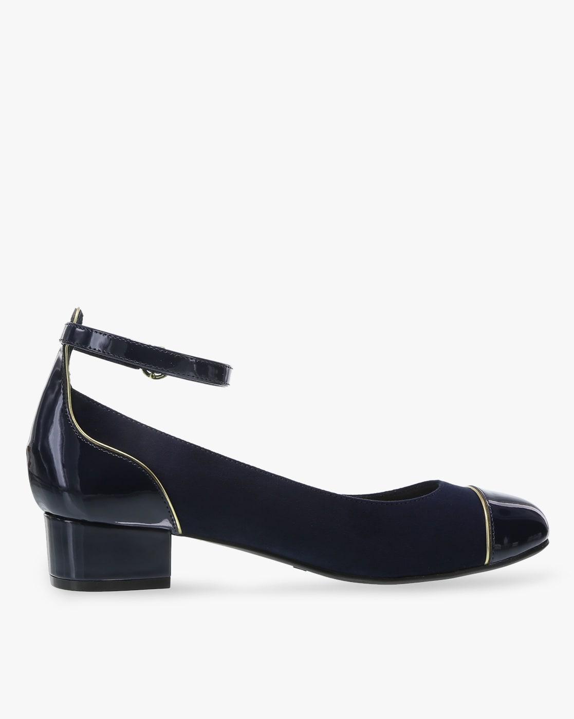 navy blue dolly shoes