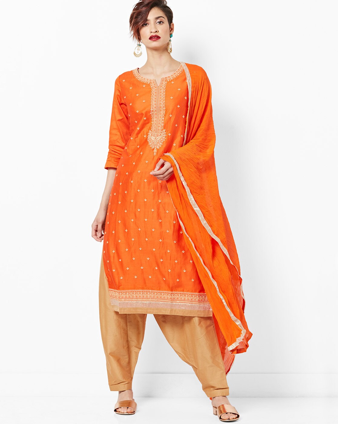 ajio salwar suits