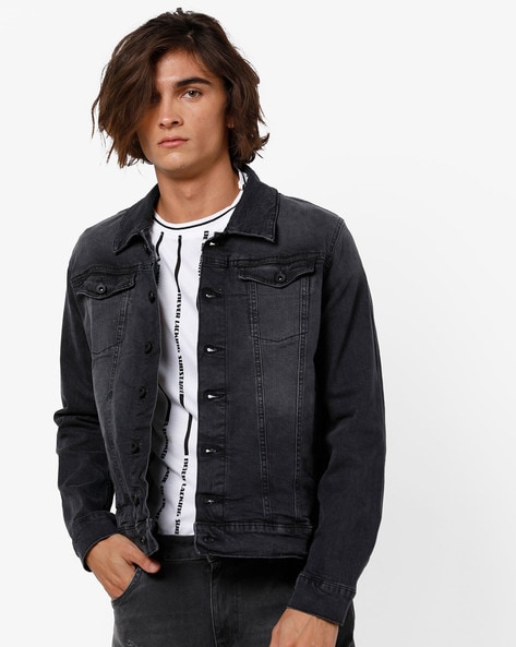 Jacket - Blue denim jacket | Fendi