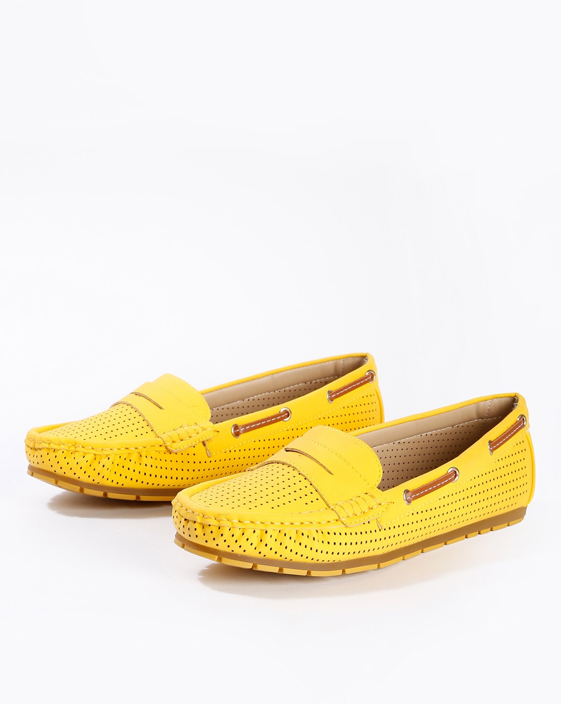 mustard shoes