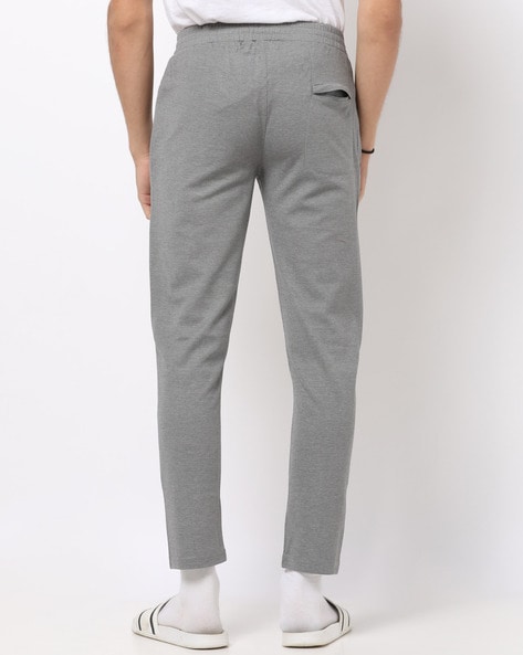 Sport Sun Solid Men Grey Track Pants