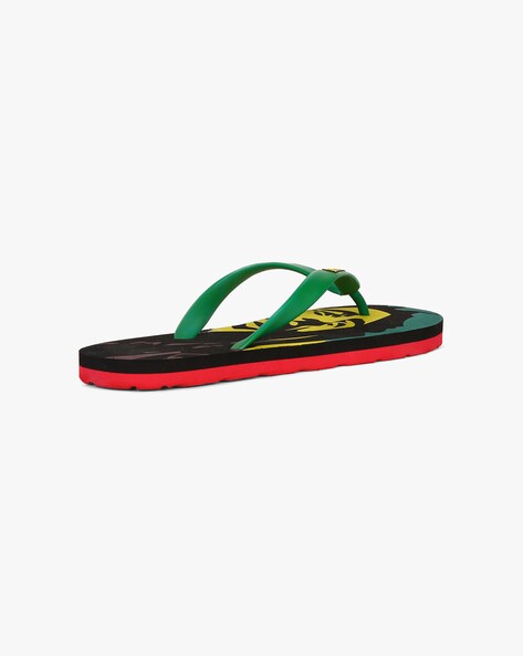 bob marley flip flops size 10
