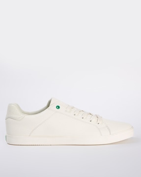 United colors of benetton men hot sale white sneakers