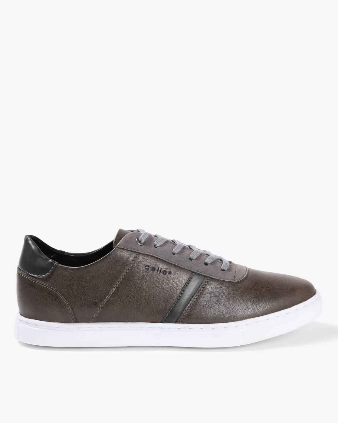 celio brown sneakers