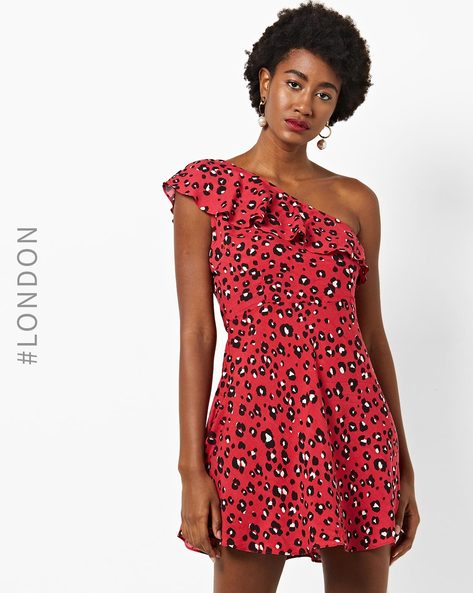 Glamorous animal shop print dress