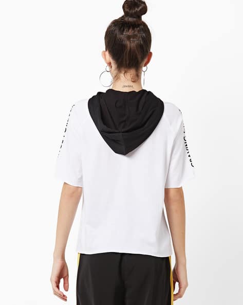 womens hooded t shirt