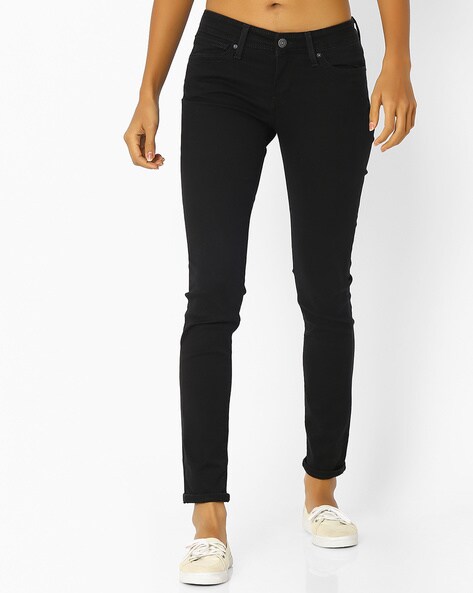 mid rise skinny levi's