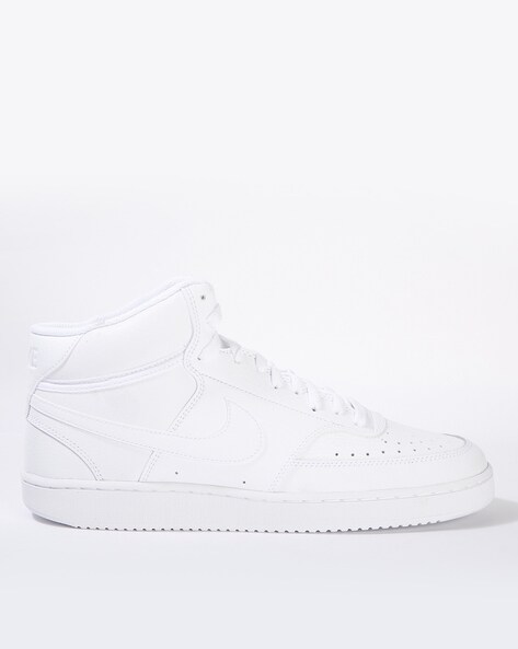 Court Vision Mid-Top Lace-Up Shoes