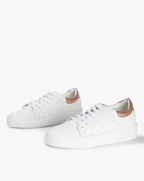 orly white canvas sneakers