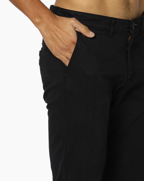 Buy Black Trousers & Pants for Men by The Indian Garage Co Online