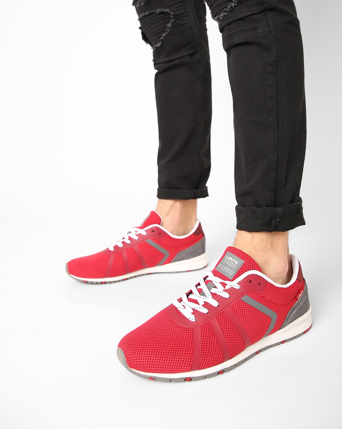 Buy Red Casual Shoes for Men by LEVIS 