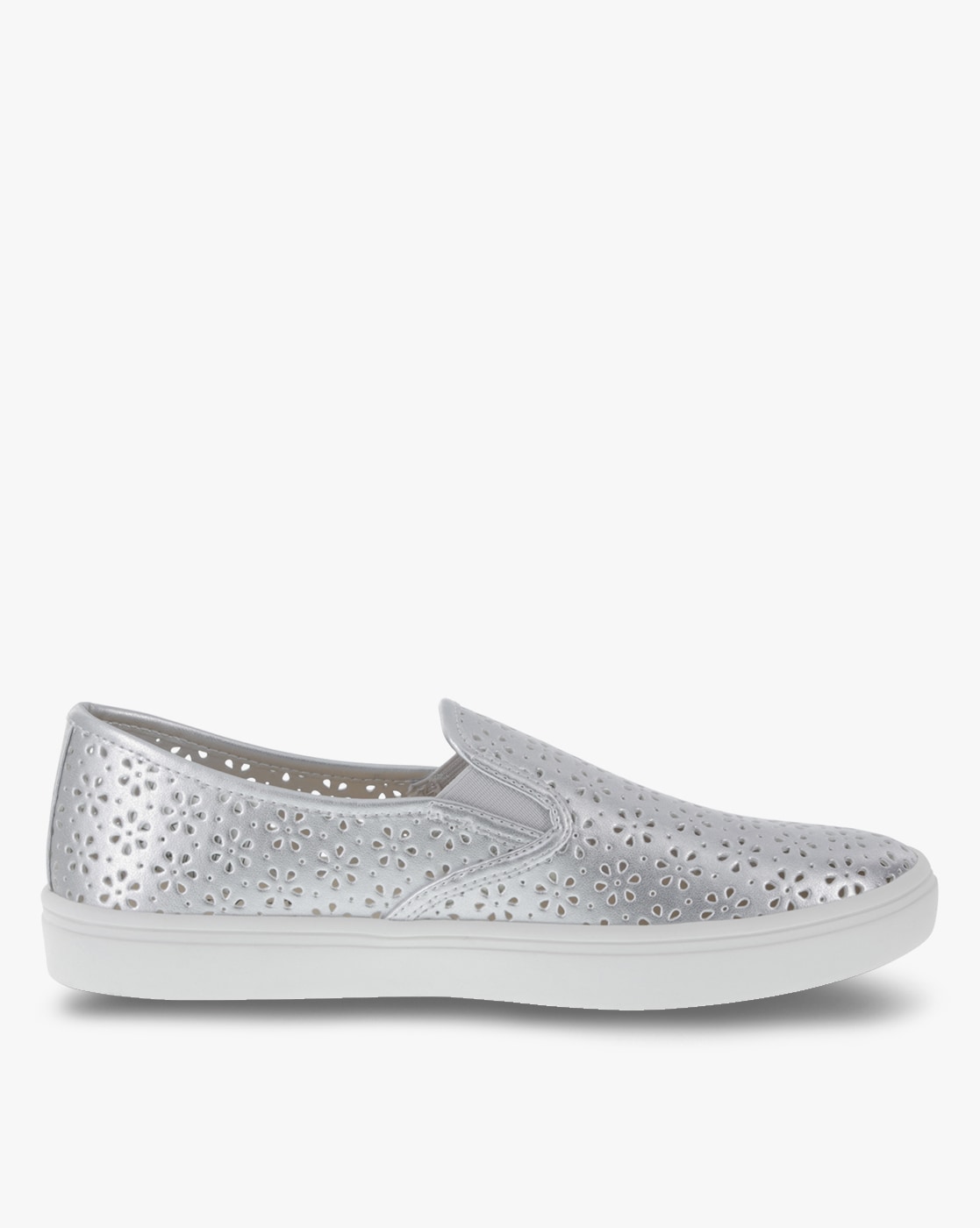 Buy Silver Flat Shoes for Women by BRASH Online 