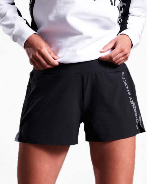 Buy Black Shorts for Women by SUPERDRY SPORT Online