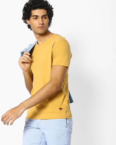 Buy Yellow Tshirts for Men by DNMX Online