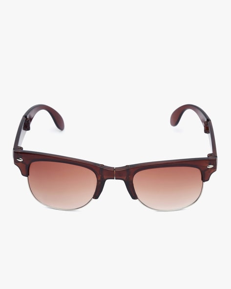 Halfords Half Frame Polarised Sunglasses - White and Blue | Halfords IE