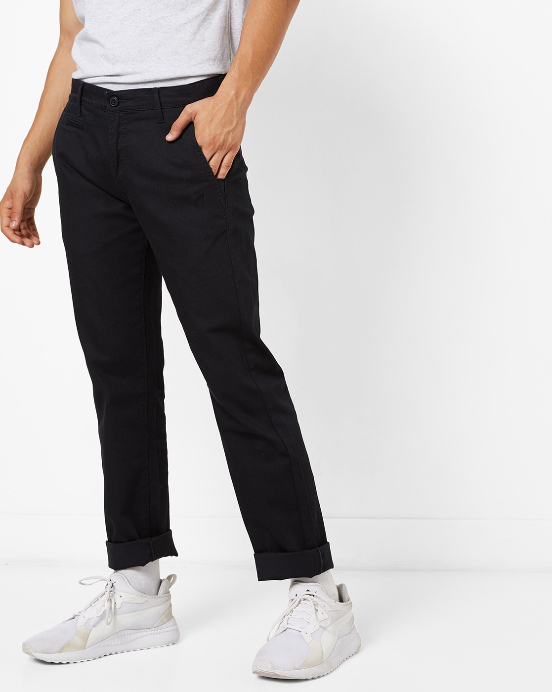 Buy Levis Mens 511 Slim Fit Hybrid Trouser Pants Black 28W x 30L Online  at desertcartINDIA