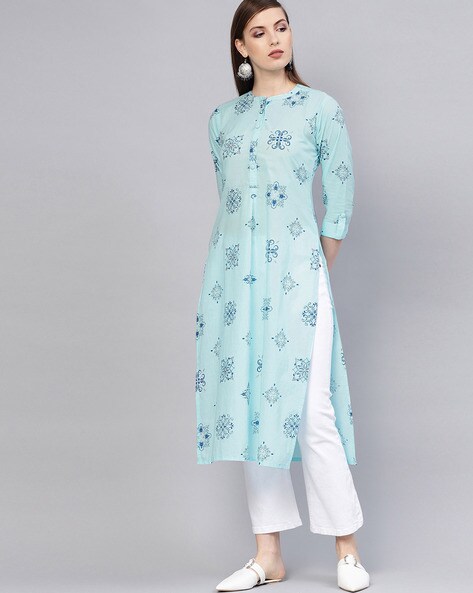 Buy Blue Kurtas for Women by Libas Online