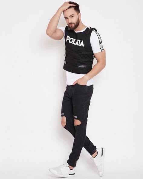 Buy Black Jackets Coats for Men by FUGAZEE Online