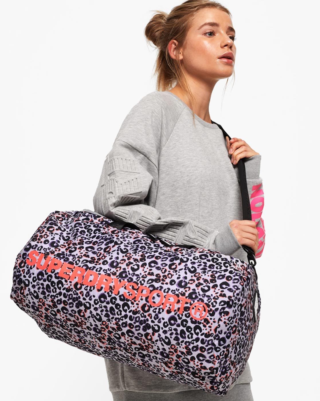 superdry leopard print backpack