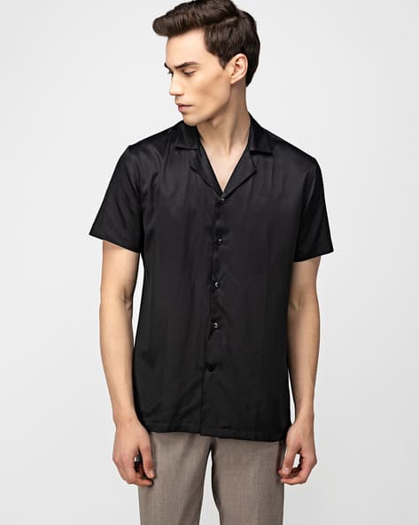 Buy Black Shirts for Men by Moda Hombre 