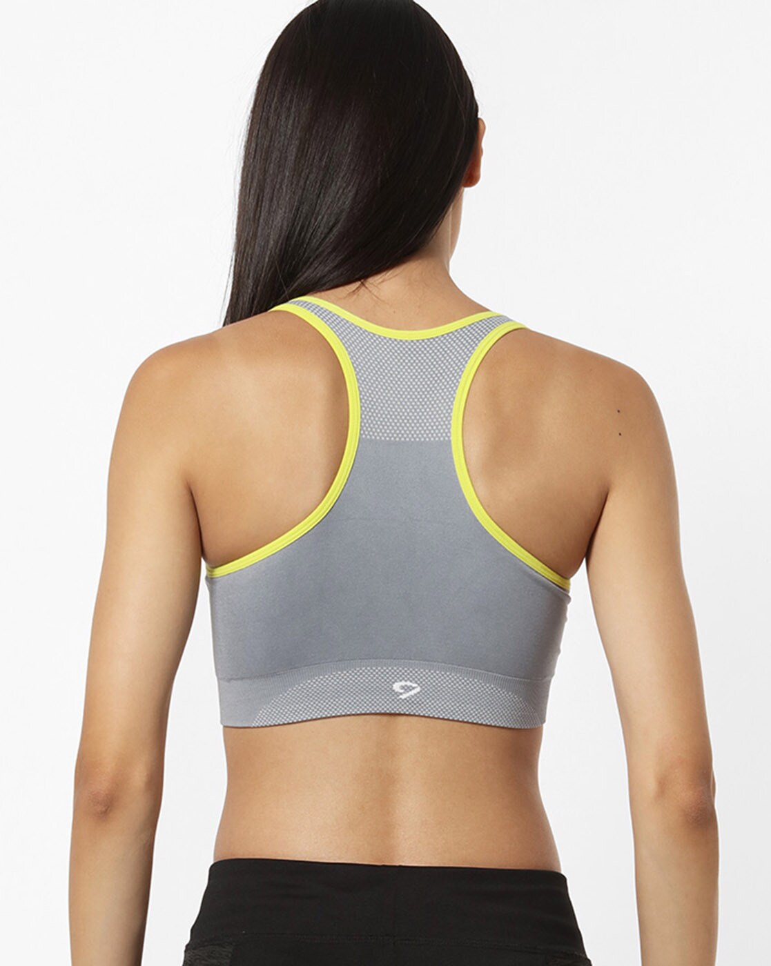 Buy C9 Airwear Womens Rib Cross Back Full Coverage Removable Pads Sports Bra  Online