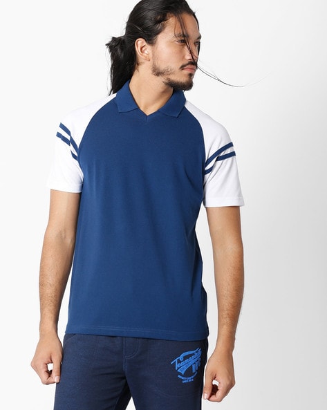 Polo T shirt with Raglan Sleeves